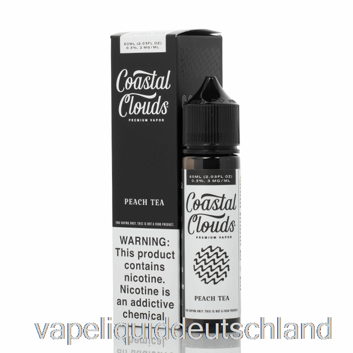 Pfirsichtee - Coastal Clouds Co. - 60 Ml 6 Mg Vape Deutschland